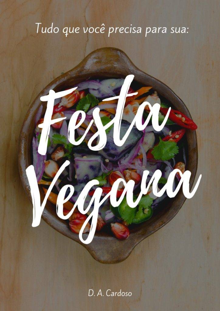 E-book Festa Vegana disponível na Loja Virtual