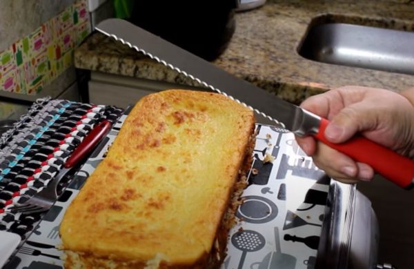 Pão caseiro de arroz integral