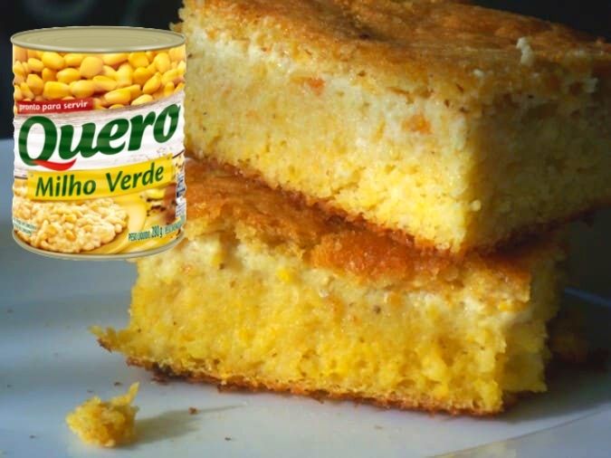 bolo de milho de lata