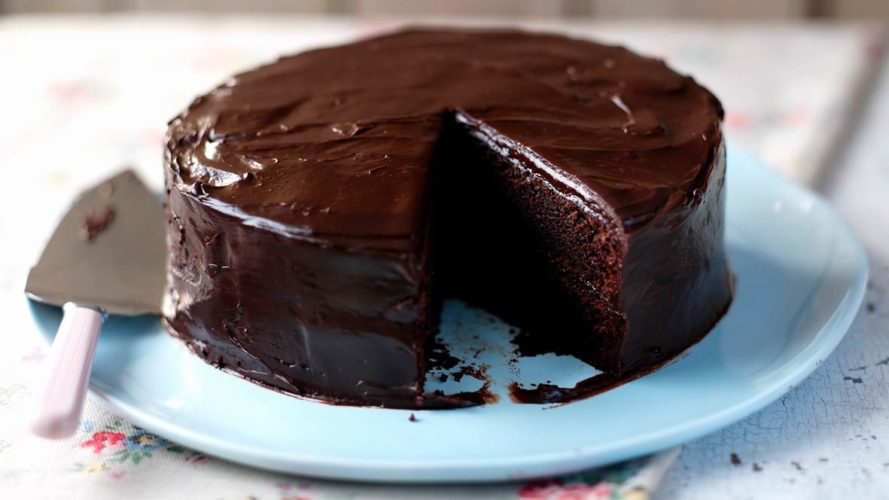 Bolo de chocolate sem ovo e sem lactose - Fácil