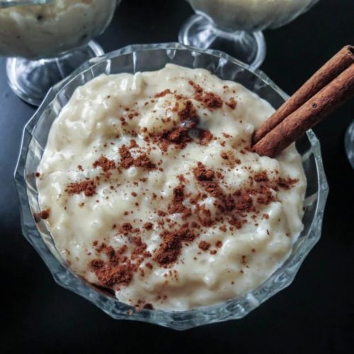 arroz doce cremoso