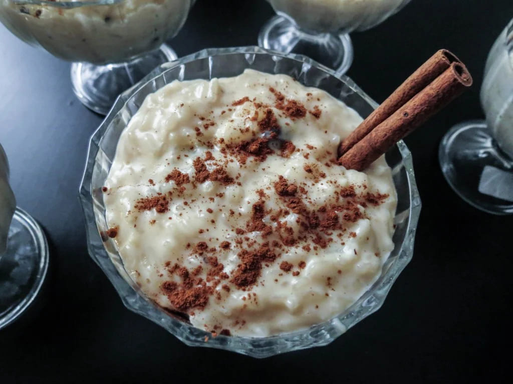 arroz doce cremoso