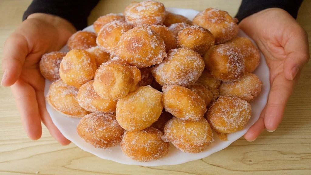 bolinho de leite ninho frito