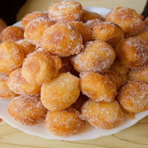 bolinho de leite ninho frito