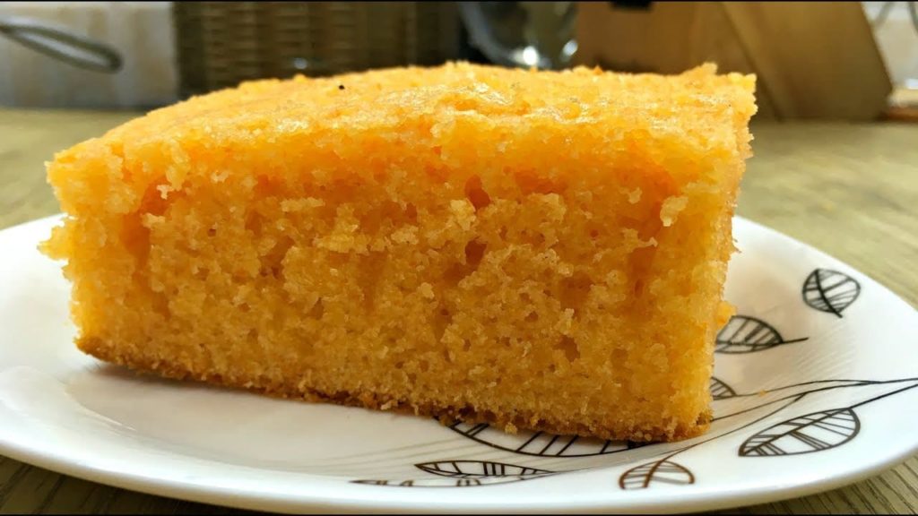 bolo de cenoura simples