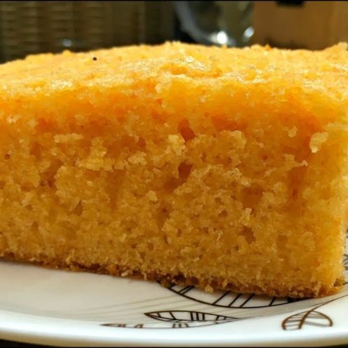 bolo de cenoura simples